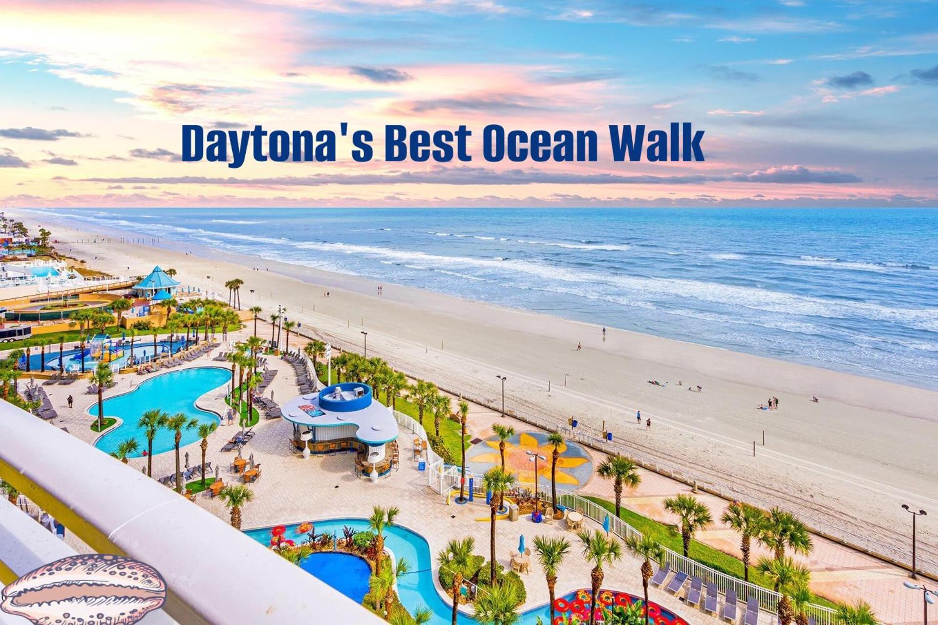 Vacation In Comfort And Luxury - 1 Bedroom Direct Oceanfront - Wyndham Ocean Walk Resort 1007 Daytona Beach Dış mekan fotoğraf