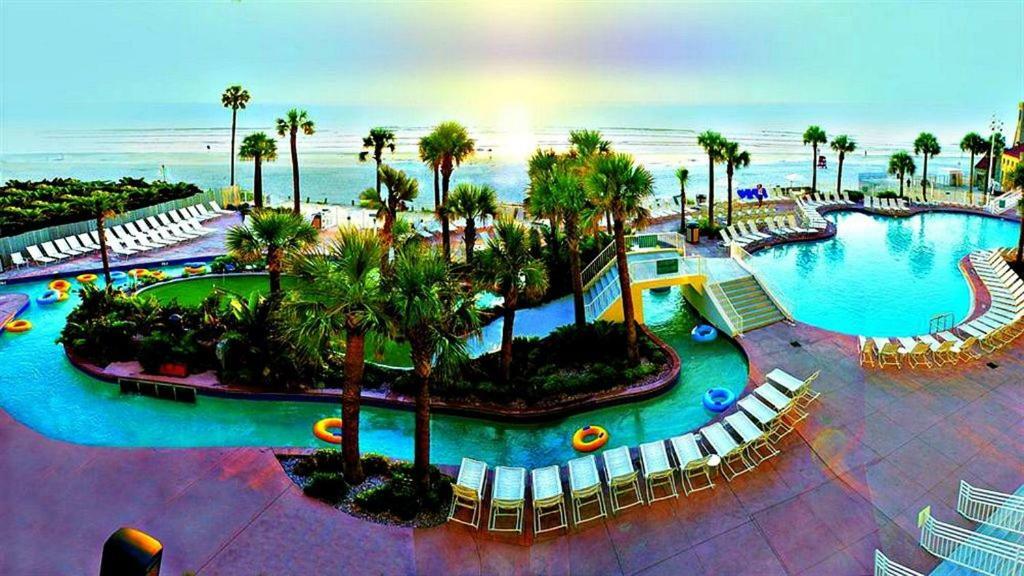 Vacation In Comfort And Luxury - 1 Bedroom Direct Oceanfront - Wyndham Ocean Walk Resort 1007 Daytona Beach Dış mekan fotoğraf